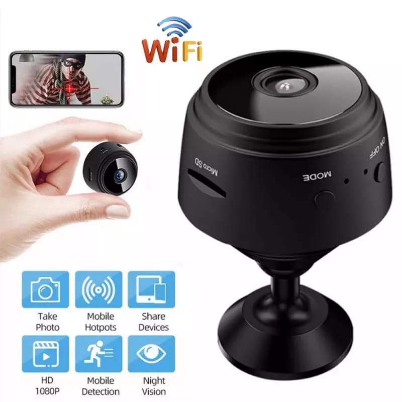 MINI CAMARA DE SEGURIDAD WIFI